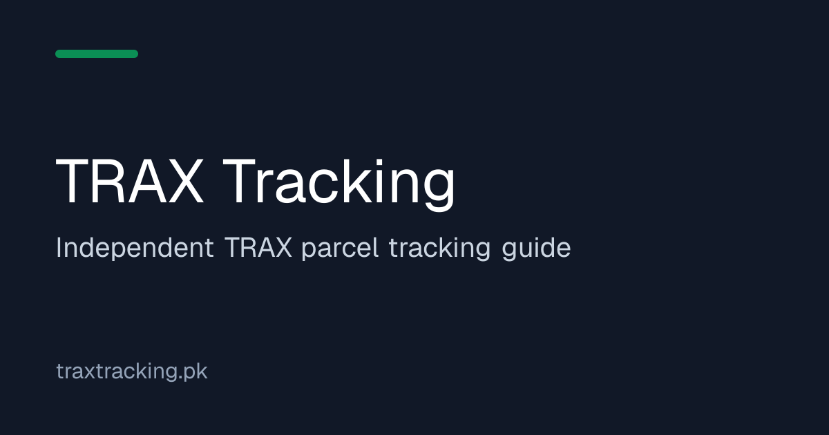 TRAX Parcel Rates Calculator & Domestic Shipping Tariffs